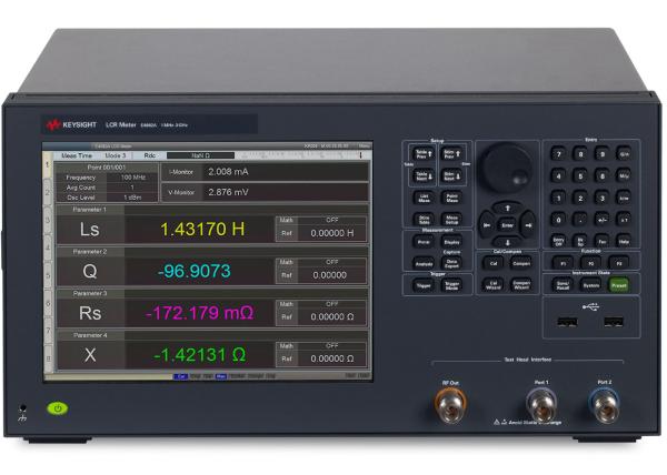 Keysight Agilent E4982A LCR Meter 1 MHz to 3 GHz with 0.8% Basic Accuracy and 3