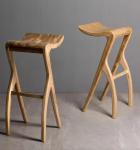 Modern Hotel Coffee Table Coffee Chair Solid Wood High Stool