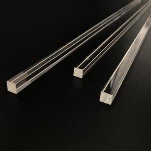 China Solid Quartz Capillary Rod Square 0.51X0.51mm factory