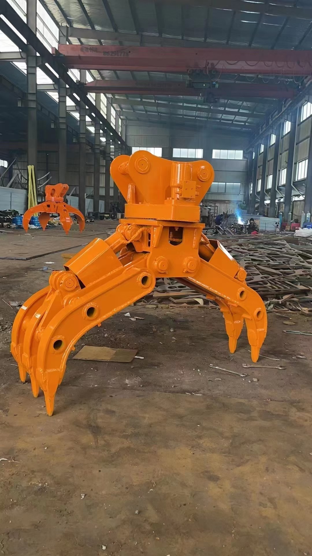 Factory Customized Multifunctional Timber Gripper Hydraulic Claw Rock Grapple