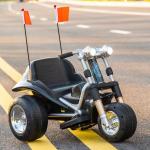 Dual-Drive 540 Motor 12V Electric 3 Wheels Off-Road Ride On Motorcycle Toy Car