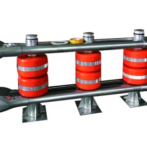 China Q235 Q345 EVA Material Roadway Safety Anti-Crash Rolling Barrier for Traffic Protection factory
