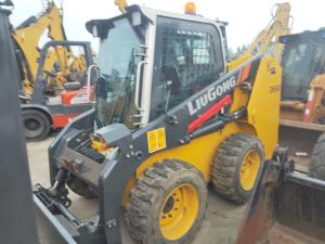 China 90% New China Brand Liugong 3 Ton Skid Steer Loader Clg365b on Sales. factory