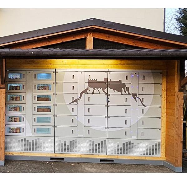 24 Hours Self-Service Smart Automatic Refrigerated Self Pick-Up Locker With