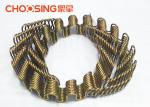 Black 25'' Length Replacement Sofa Springs 300℃ Heat Treatment DIY No Sag