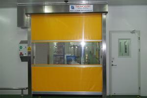 China Anti-Wear Nylon Molded High Speed Doors Industrial Roller Shutter Doors factory