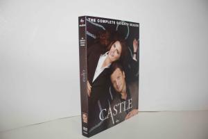 China Hot sale tv-series dvd boxset 5DVD 180g Castle Seasons 7 new Video Region free factory