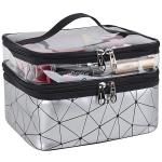 Portable PU makeup toiletry travel bags For Women