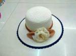 Nylon Floral Strip Straw Beach Hat Dyeing Bowknot Hand Printing Method Available