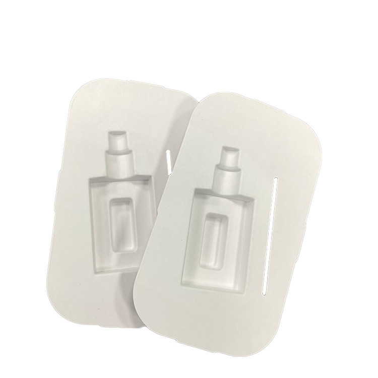 Single Perfume Molded Fiber Packaging Wet Press Thermoformed Pulp Packaging