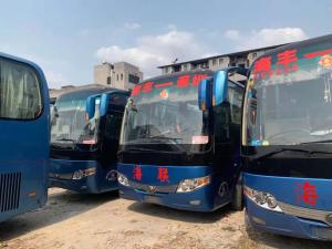China 41 Seats Used Yutong ZK6107 Bus Used Coach Bus 2013 Year 100km/H Steering LHD NO Accident factory