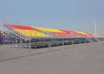 Civil Occasions Temporary Football Stands / Mobile Seating Stands For Performing