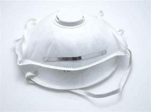 China Odourless FFP2 Particulate Filter Face Mask Non Toxic Low Breath Resistance factory