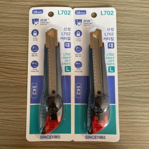 China 18mm Utility Knife 12cm 9 Cm 6 Inch 5.5 Inch Blade Guard Locking Mechanism Black Handle Red Tail factory