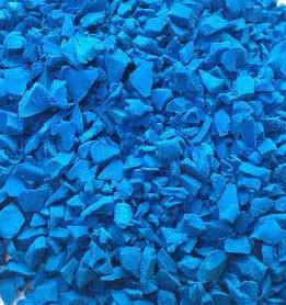 China FEELING Colorful Synthetic Rubber Scrap EPDM Pour In Place Rubber Mulch factory