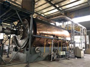 China 30 Ton Per Day Full Continuous Waste Rubber Tyre Pyrolysis Oil Plant factory