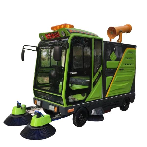 China Pure Electric Forklift Road Sweeper for Multi Scrubber Diesel Fuel Tank Cleaning Machine factory