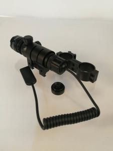 China Adjustable Green Laser Hunting Scope 25.4mm Tube Dia For Pistol Picatinny Rail factory