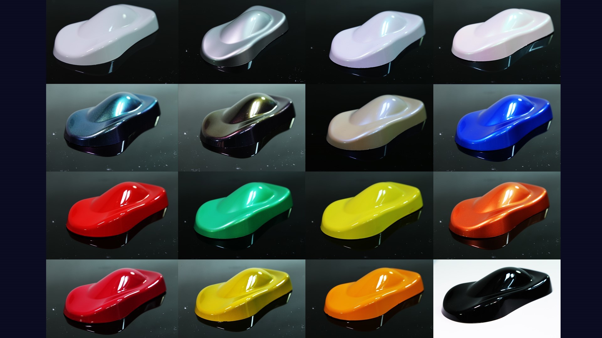 Excellent Covering Power 2K 1K Color Tinters Car Refinish Paint
