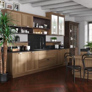 China Furniture Muebles Solid Wood Baratos Kitchen Cabinet Pvc With Accessories Set factory
