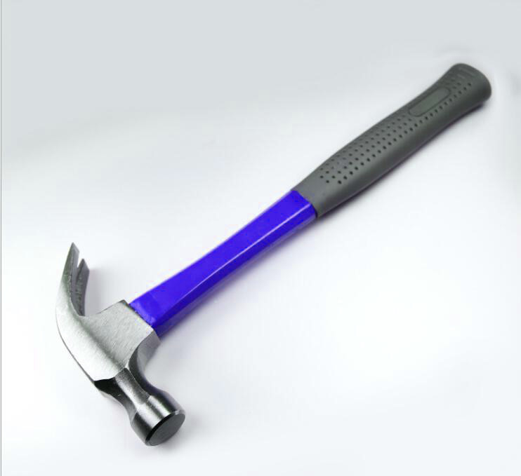 Good price American Type Claw Hammer(XL0007-C) with grade A polishing surface and color handle
