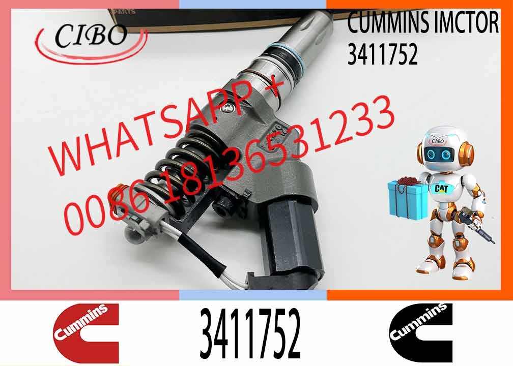 Diesel Fuel Injector common rail injector 3411761 CUM-MINS M11 3411761 4903084 4061851 4902921 3411752 3411753 3411756