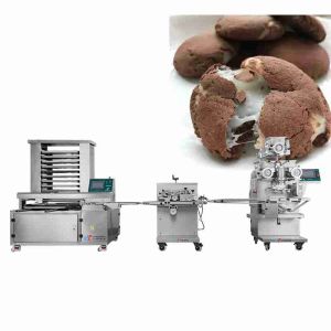 OEM 4.5kw Stuffed Cookie Machine Automatic Cookies Making Machine