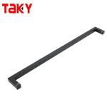 Modern Square Golden Stainless Steel Shower Room Door Handles for Bathroom Glass