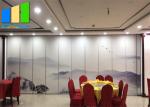 Acoustic Divider Movable Soundproof Folding Partition Walls Panel For Restaurant