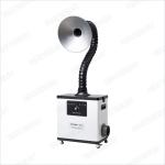 Silver Color Aluminum Alloy Nozzle Round Outlook Durable For Fume Extractor