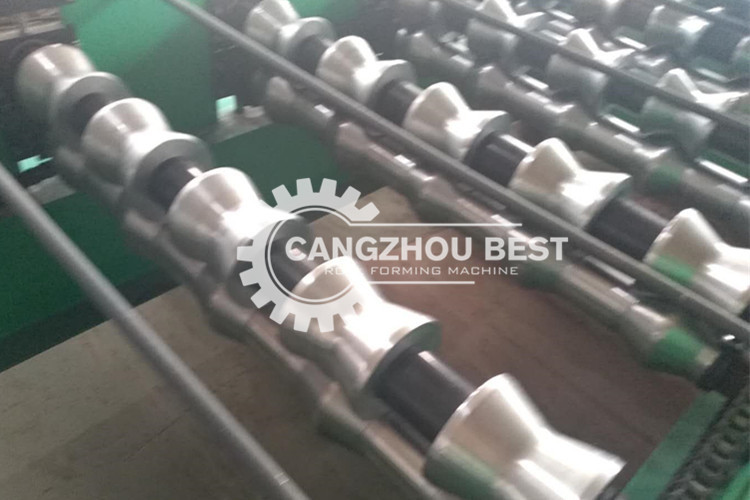 Building Galvanized Material Zinc Metal 1250mm Glazed Tile Forming Machine