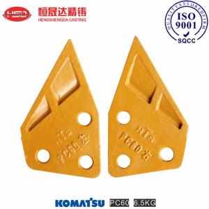 China PC56 PC60 D2017074171 Excavator Side Cutter Self-Cleaning Mud-shedding factory
