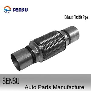 China SS202 Braided Stainless Steel Exhaust Flex Pipe For Engine Parts Reduce Noise factory