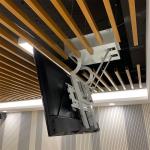 Ceiling TV Flipper Motorized TV Lift For Home Office Conference Room