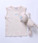 Millidoll Original colour cotton Antibacterial babies pyjamas sleeping vest 2-6