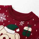 Christmas Cold Season Baby Knitted Sweaters Pullover Children Jumper Warm Knit