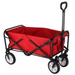Four Wheel Outdoor Folding Wagon Easy Transportation Outdoor Utility Cart