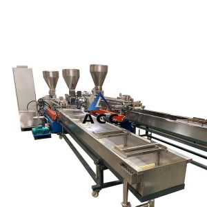China Twin Screw Extruders For Plastic Procesing Filling Blending Modification Reinforcement Granulation factory