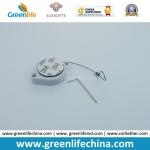 Hot Selling Heart White Plastic Pull Box Recoiler W/Loop End
