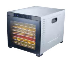 China 240V 10 Tray Stainless Steel Dehydrator , 900W Apple Chips Dehydrator factory
