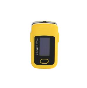China Two Color OLED Display Finger Pulse Oximeter, Low voltage indicator factory