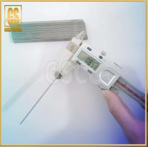 China Ultrathin Tungsten Carbide Strips For Plastic Tobacco Fiber Textile Cutting factory