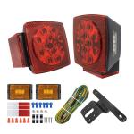 12V Wireless Trailer Tail Lights IP67 Magnetic Brake Lights OEM
