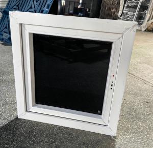 China French Style White Frame Upvc Casement Windows Hot Sales Low Price Glazed Casement Windows factory