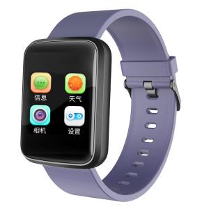 China Zinc Alloy Glass Body Temperature Smart Bracelet , Blood Pressure Monitor Watch factory