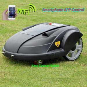 China Cordless Electric Lawn Mower Automatic Garden 600sqm factory