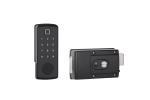 Fingerprint Zinc Alloy Electronic RIM Door Lock Without Mortise