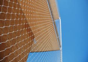 China X Tend Facade Architectural Metal Mesh Stainless Steel Security Cladding factory