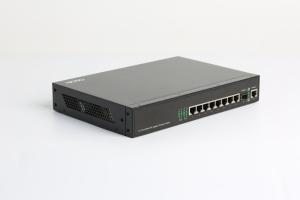 China Industrial HiOSO CAT5: 100M PoE+ Switch 10 Ports With CCC Approval factory