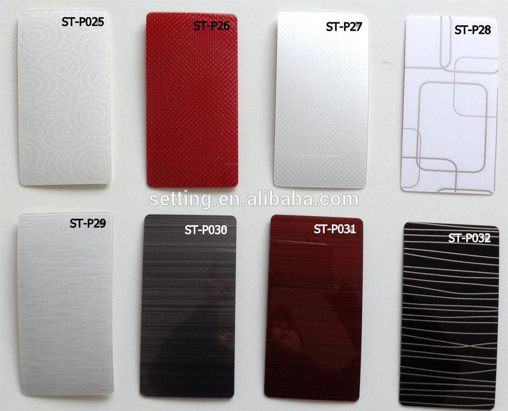 scratch resistant high gloss acrylic MDF panel , 1220*2440*19mm